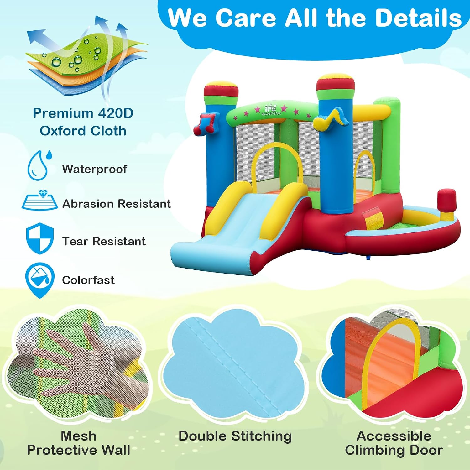 Top Havuzlu Şişme Oyun Evi, 3- - Kids Outdoor Inflatable incelemesi ve fiyatı
