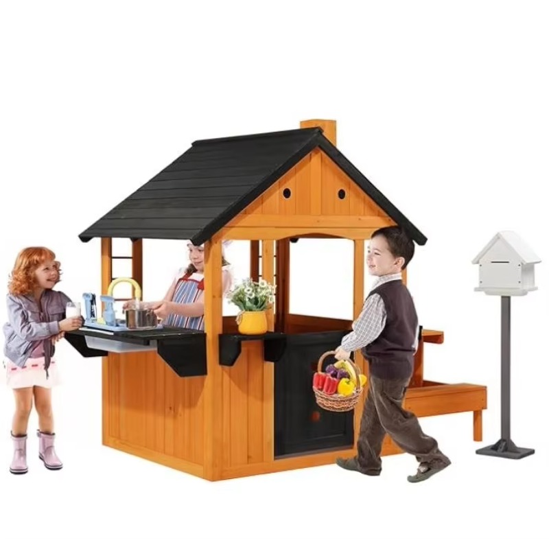 Çocuklar için Ahşap Oyun Evi,  - Kids Outdoor Sink incelemesi ve fiyatı