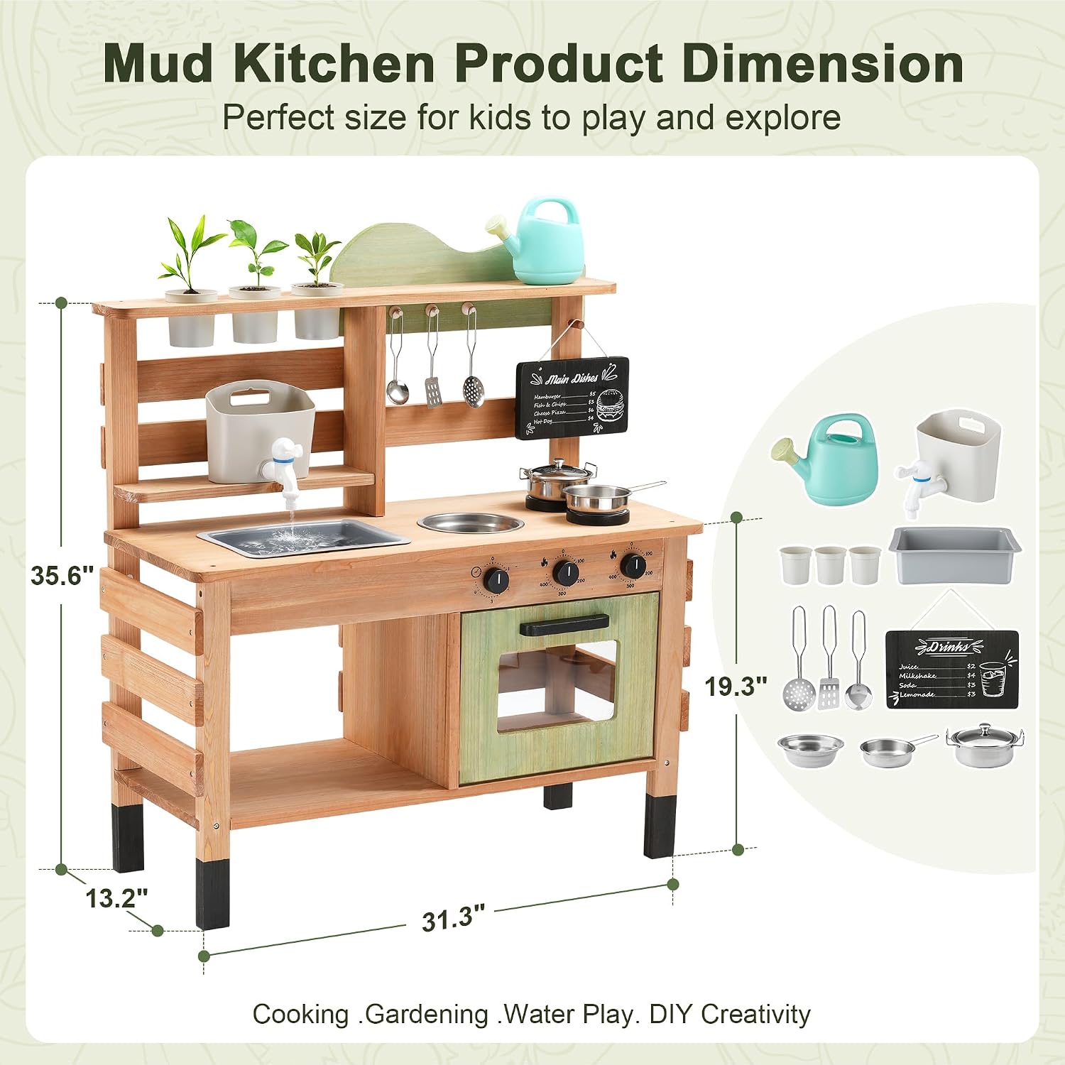 OLLIKIVI Çocuklar İçin Açık Ha - Kids Outdoor Sink incelemesi ve fiyatı