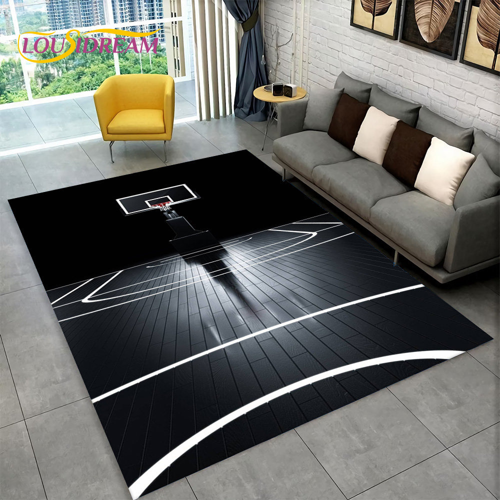 3D basketbol Cour karikatür al - Kids Outdoor Mat Waterproof incelemesi ve fiyatı