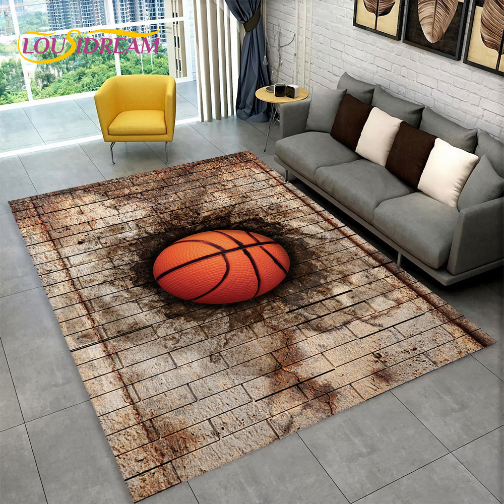 3D basketbol Cour karikatür al - Kids Outdoor Mat Waterproof incelemesi ve fiyatı