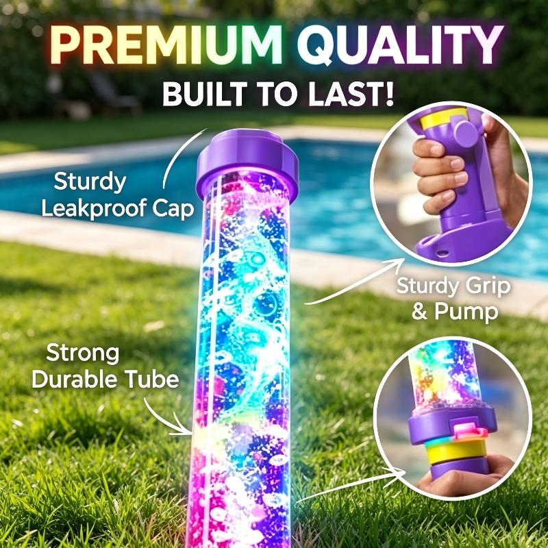 LED Gökkuşağı Işıklı Su Tabanc - Water Gun Soaker incelemesi ve fiyatı