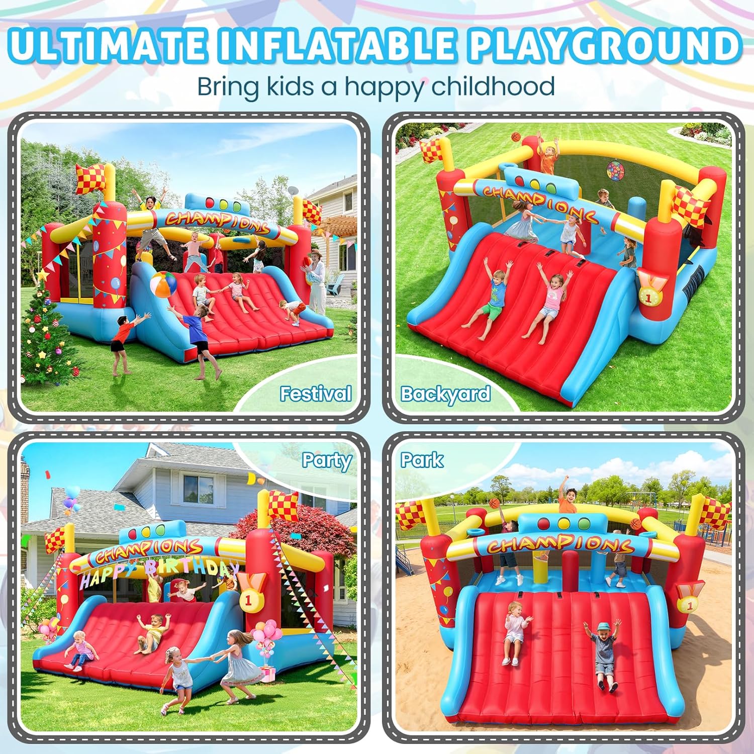 Büyük Çocuklar İçin Büyük Şişm - Kids Outdoor Games incelemesi ve fiyatı