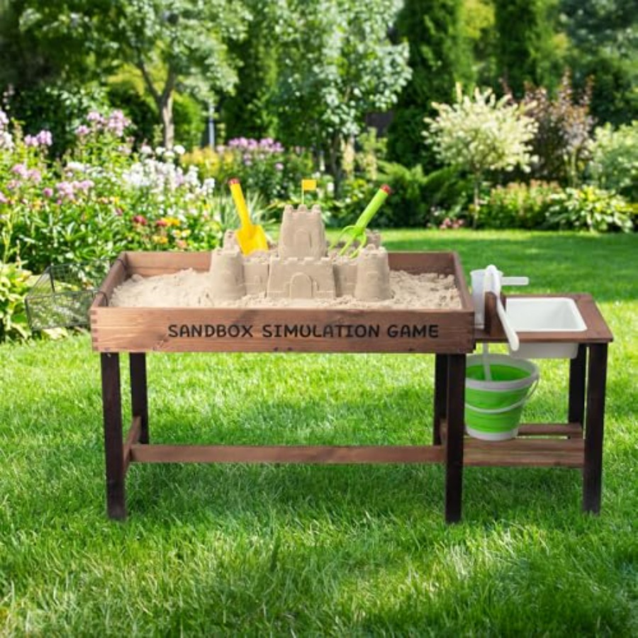 3-8 yaş arası çocuklar için dı - Kids Outdoor Sensory Table incelemesi ve fiyatı