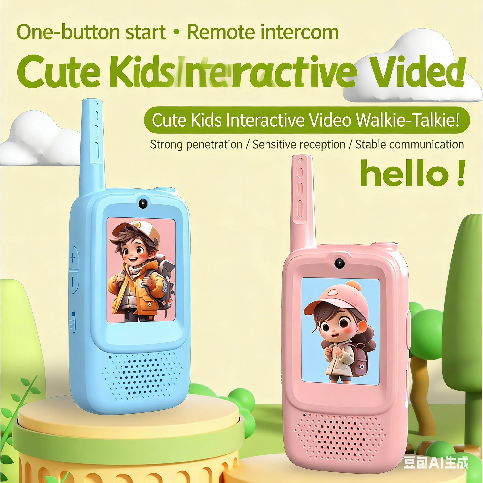 2 adet Video çocuk Video Walki - Kids Outdoor Voices incelemesi ve fiyatı