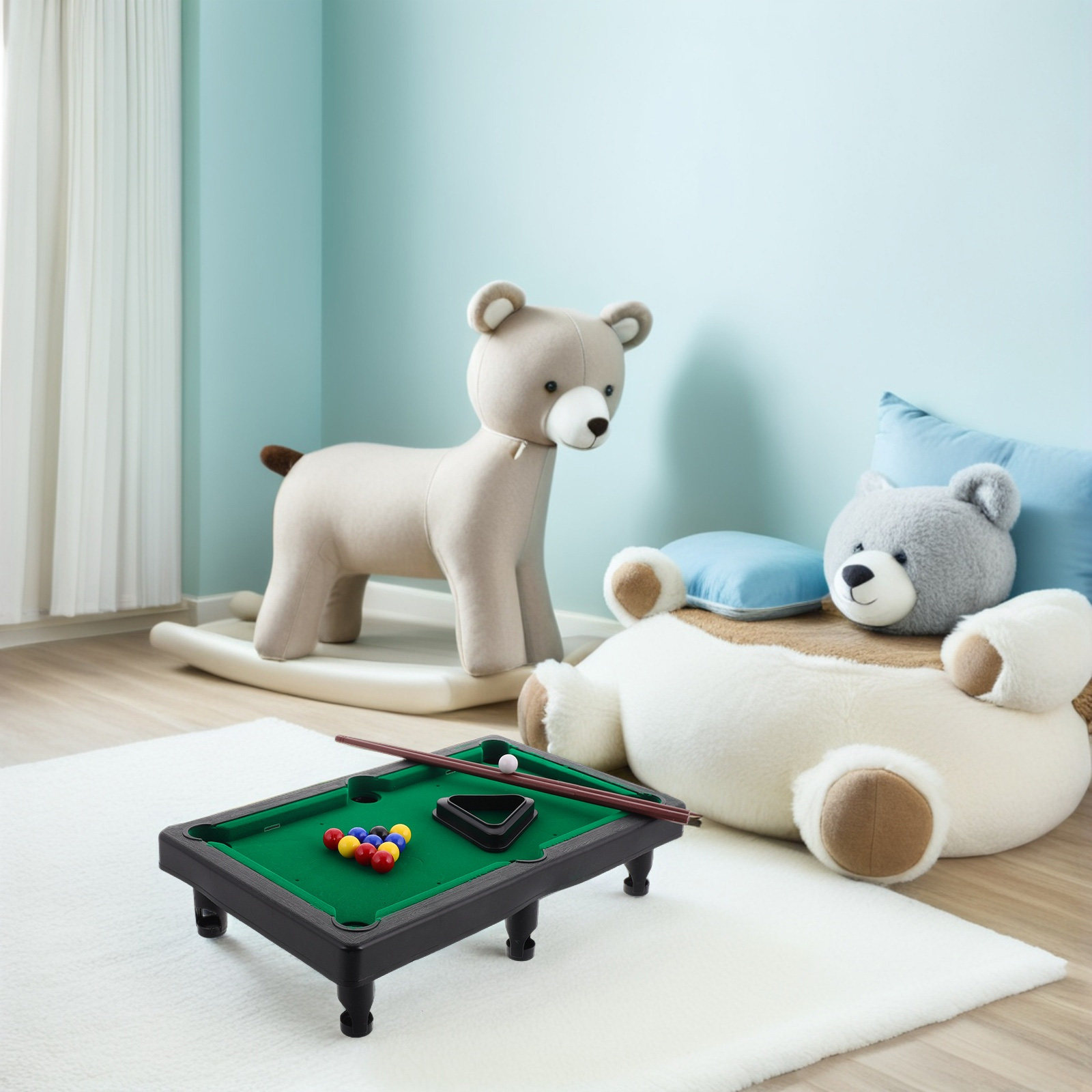 1 Takım Minyatür Çocuk Bilardo - Kids Outdoor Games incelemesi ve fiyatı