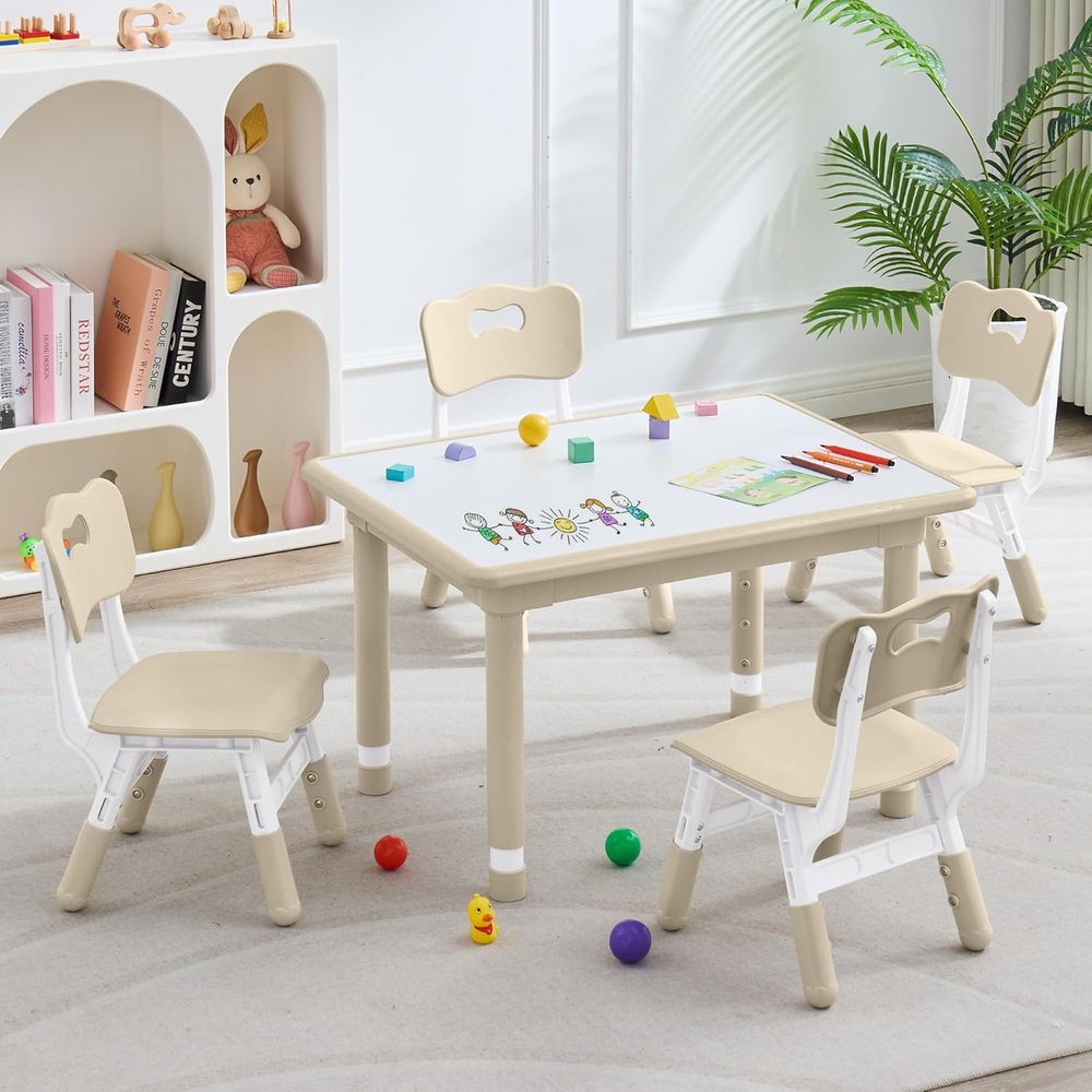 Çocuk Masası ve 4 Sandalye Set - Kids Outdoor Table And Chairs incelemesi ve fiyatı