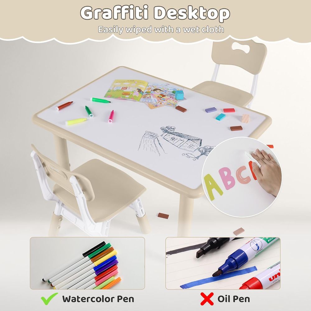Çocuk Masası ve 4 Sandalye Set - Kids Outdoor Table And Chairs incelemesi ve fiyatı