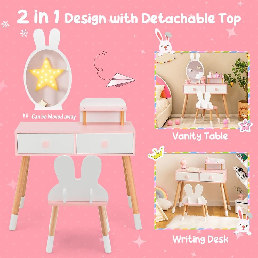 Çocuk Makyaj Seti, Aynalı ve T - Kids Outdoor Table And Chairs incelemesi ve fiyatı