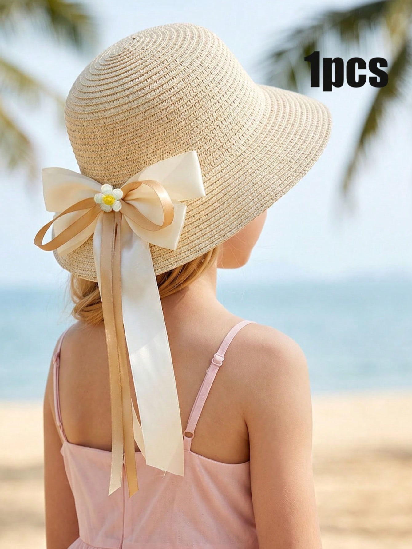 1 adet 3-8Y kızlar kahve yay h - Kids Outdoor Hat incelemesi ve fiyatı