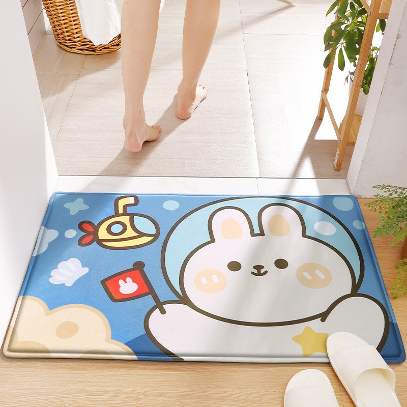Tavşanlı Kapı Önü Paspası, Dış - Kids Outdoor Mat Waterproof incelemesi ve fiyatı